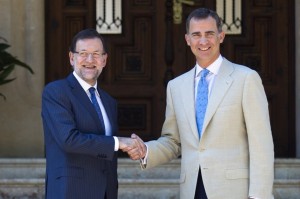 Rajoy y Felipe
